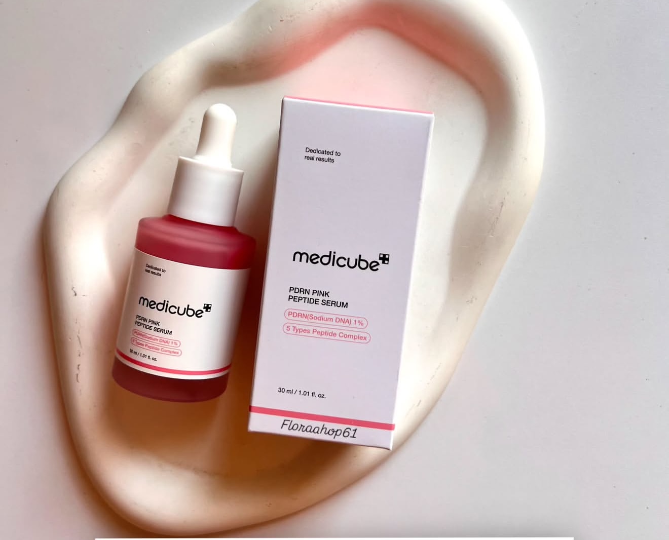 سرم صورتی پپتاید مدی کیوب PDRN